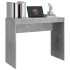 Escritorio de madera contrachapada gris hormigón 90x40x72