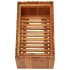 Arriate de madera maciza de acacia 50x30x25