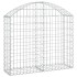 Cesta de gaviones forma arco hierro galvanizado