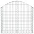 Cesta de gaviones forma arco hierro galvanizado