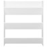 Zapatero de pared madera contrachapada blanco 80x18x90