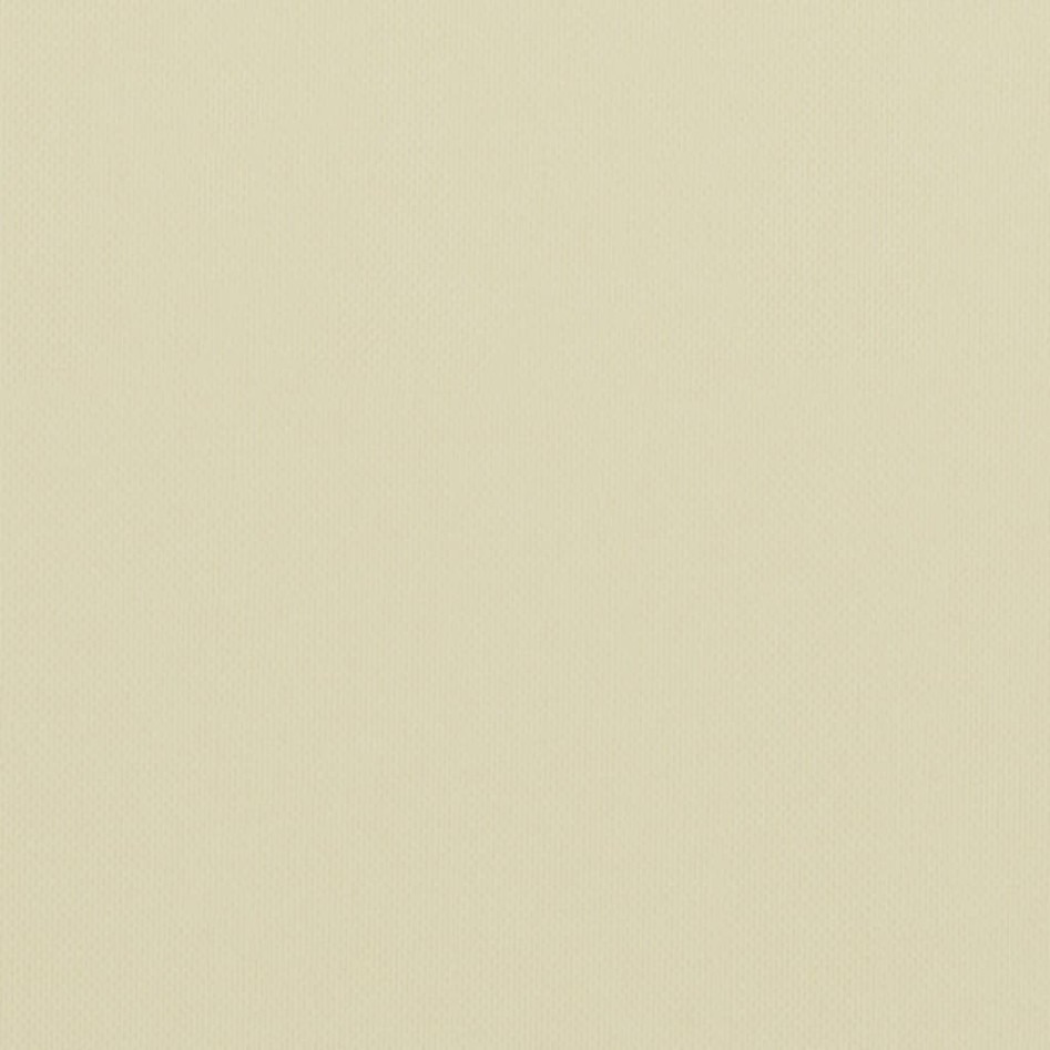 Toldo para balcón tela oxford crema 120x600