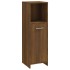 Armario de baño madera contrachapada roble marrón 30x30x95