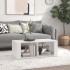 Mesa de centro madera contrachapada blanco 100x50x36