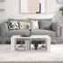 Mesa de centro madera contrachapada blanco 100x50x36
