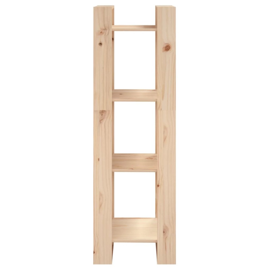 Estantería/divisor de espacios madera maciza pino 41x35x125