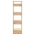 Estantería/divisor de espacios madera maciza pino 41x35x125