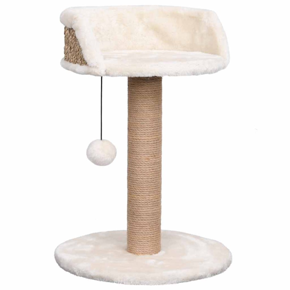 Árbol para gatos con poste rascador hierba marina 49