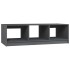 Mesa de centro de madera maciza de pino gris 110x50x34