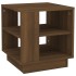 Mesa de centro madera de ingeniería roble marrón 40x40x43