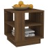 Mesa de centro madera de ingeniería roble marrón 40x40x43