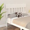 Cabecero de cama madera maciza de pino blanco 143,5x3x81 cm