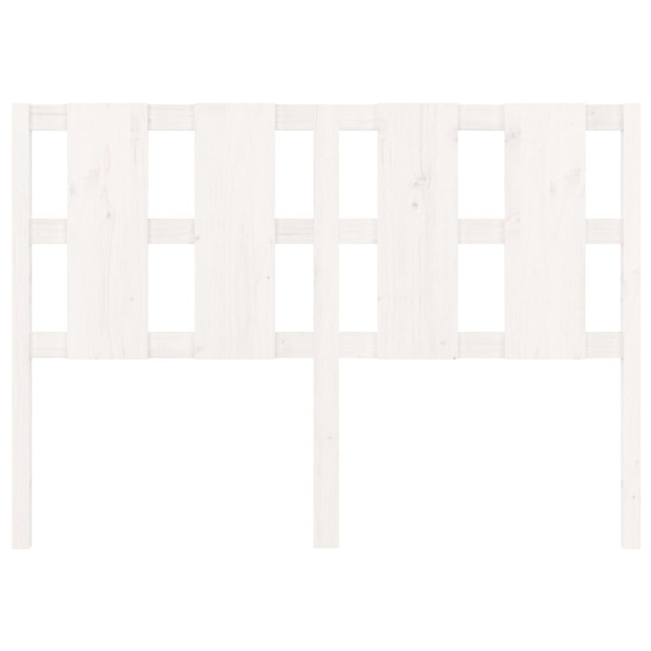 Cabecero de cama madera maciza de pino blanco 145,5x4x100