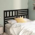 Cabecero de cama madera maciza de pino negro 126x4x100