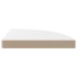 Estante flotante de esquina MDF blanco brillo 35x35x3,8