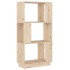 Estantería/divisor de espacios madera maciza pino 51x25x101