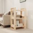 Estantería/divisor de espacios madera maciza pino 60x35x91