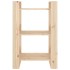 Estantería/divisor de espacios madera maciza pino 60x35x91