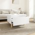 Mesa auxiliar de madera contrachapada blanco 50x46x35