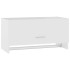 Armario de madera contrachapada blanco 70x32,5x35