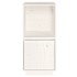 Aparador de madera maciza de pino blanco 38x35x80