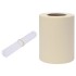 Panel de valla de PVC crema 70x0,19