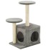Rascador para gatos con poste rascador de sisal 60 cm