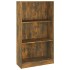 Estantería madera contrachapada color roble ahumado