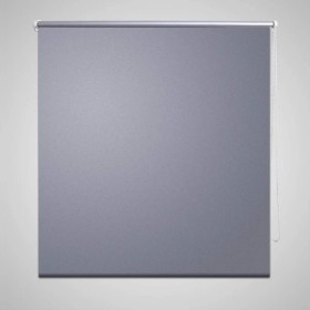 Persiana estor opaco enrollable gris 160x175