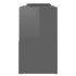 Mueble de TV madera contrachapada gris brillante 104x30x52