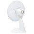 Ventilador de sobremesa 3 velocidades blanco 30 cm 40