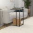 Mesa auxiliar madera contrachapada roble Sonoma 40x30x60