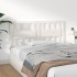 Cabecero de cama madera maciza de pino blanco 145,5x4x100