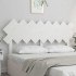 Cabecero de cama madera maciza de pino blanco 159,5x3x80,5