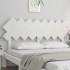 Cabecero de cama madera maciza de pino blanco 159,5x3x80,5