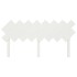 Cabecero de cama madera maciza de pino blanco 159,5x3x80,5