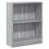 Estantería madera de ingeniería gris Sonoma 60x24x76