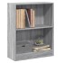Estantería madera de ingeniería gris Sonoma 60x24x76