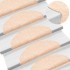 Alfombrilla de escaleras 15 uds tela punzonada 65x21x4cm