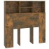 Armario cabecero roble ahumado 100x19x103,5