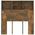 Armario cabecero roble ahumado 100x19x103,5