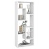 Estantería de pared madera contrachapada blanco 36x16x90