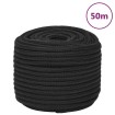 Cuerda de barco polipropileno negro intenso 12 mm 50 m