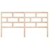 Cabecero de cama madera maciza de pino 206x4x100