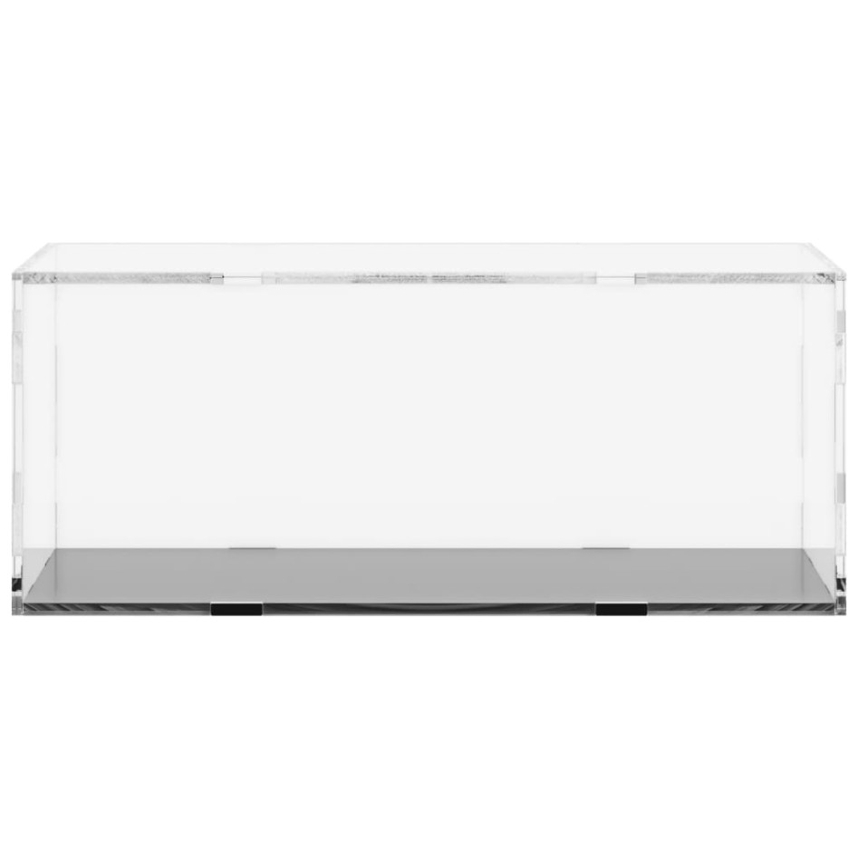 Caja de exposición acrílico transparente 34x16x14