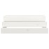 Jardinera de madera maciza de pino blanco 80x80x27