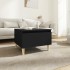 Mesa auxiliar de madera contrachapada negro 50x46x35