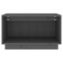 Mueble de TV de madera maciza de pino gris 60x35x35