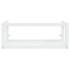 Estructura de lavabo suspendido hierro blanco 79x38x31