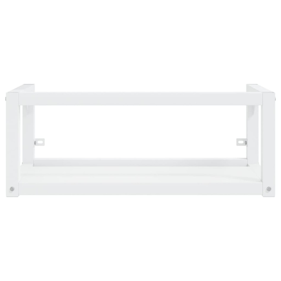 Estructura de lavabo suspendido hierro blanco 79x38x31